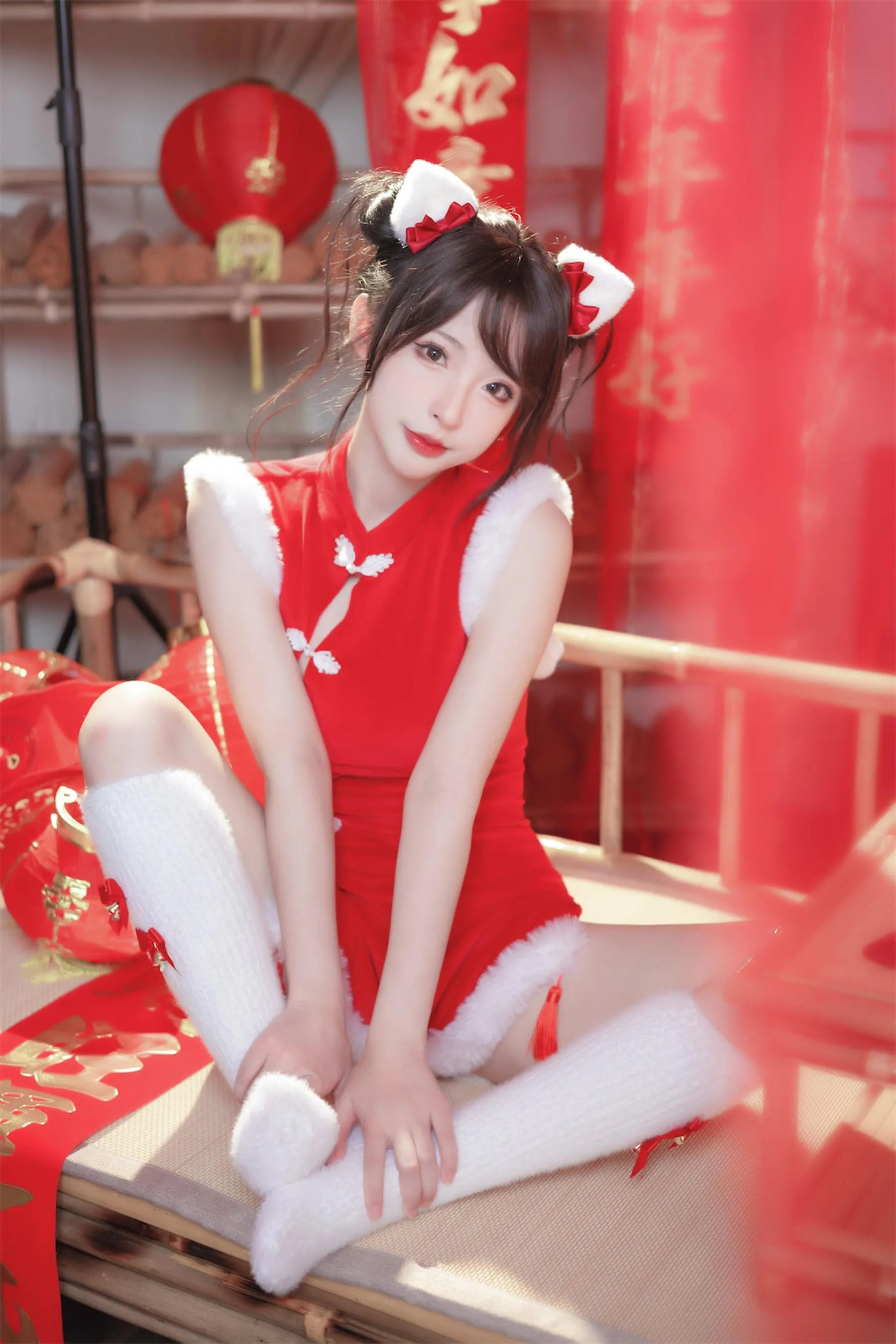 清水由乃 – NO.45 2023新年旗袍 [77P]插图8
